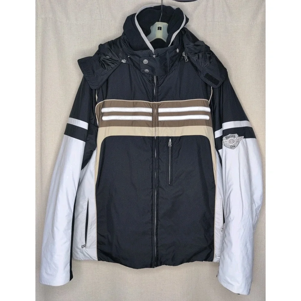 Bogner Racing Club California Men's Ski Jacket Size 54 US 44 Black Goan Thylmann